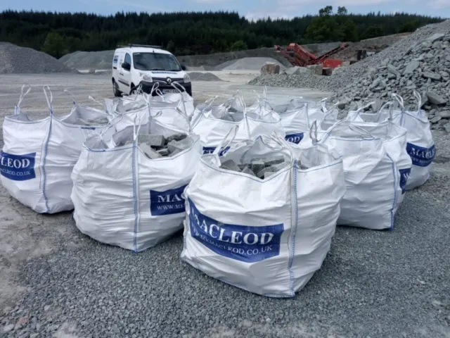 Bagged stone