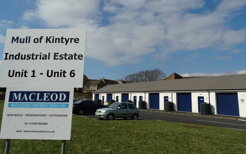 Jaeger factory units Campbeltown commercial project