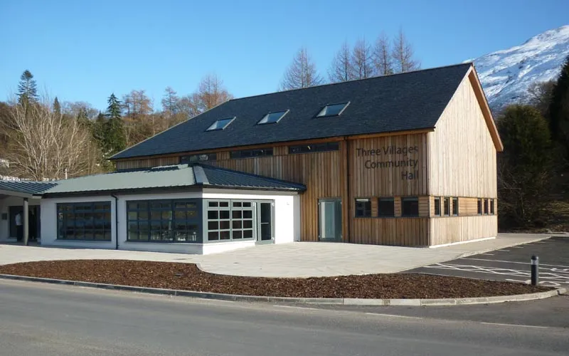 Three Villages Hall Arrochar community project