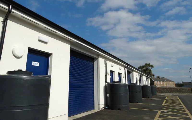 Jaeger factory units Campbeltown commercial project