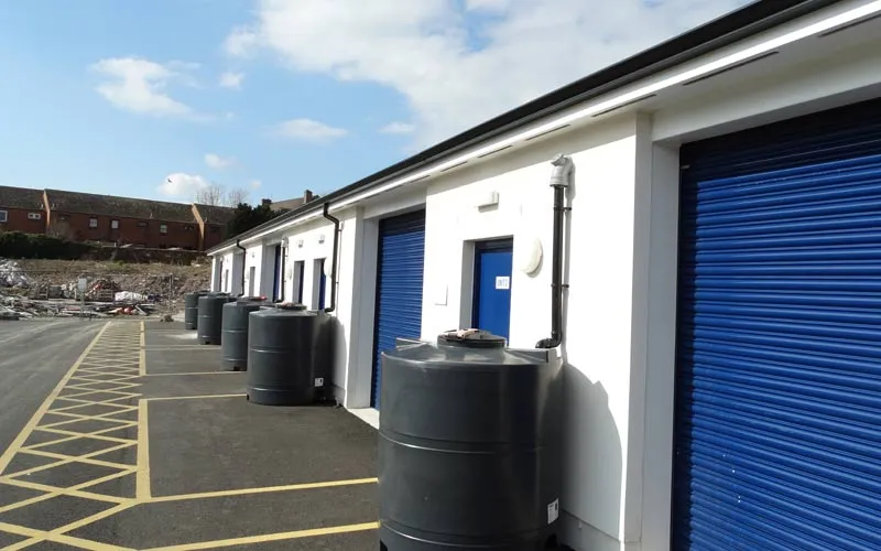 Jaeger factory units Campbeltown commercial project