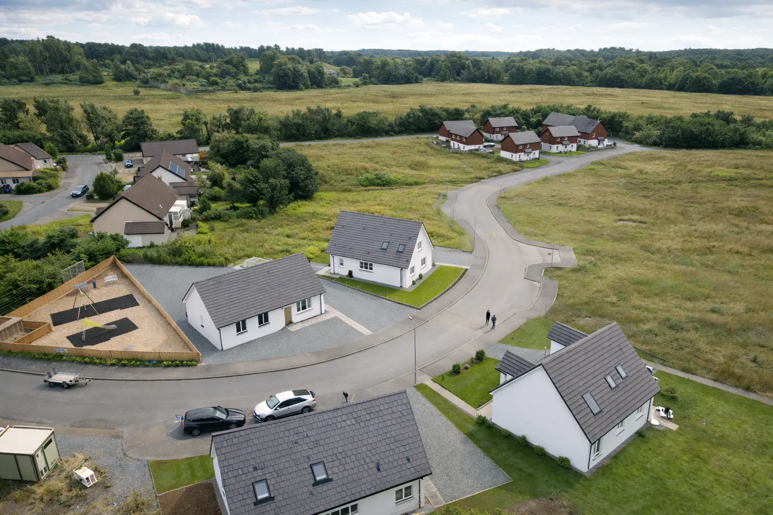 Kilmelford housing, By Oban