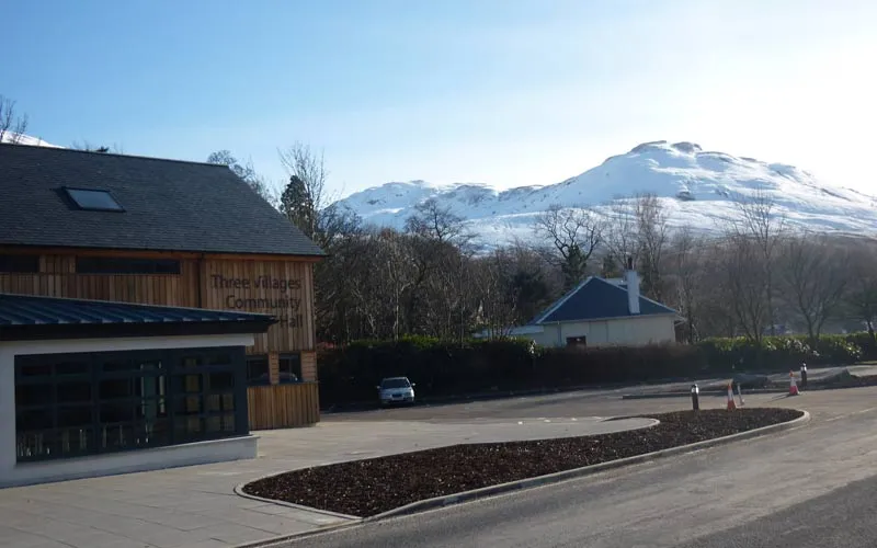 Three Villages Hall Arrochar community project