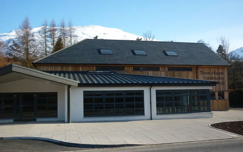 Three Villages Hall Arrochar community project