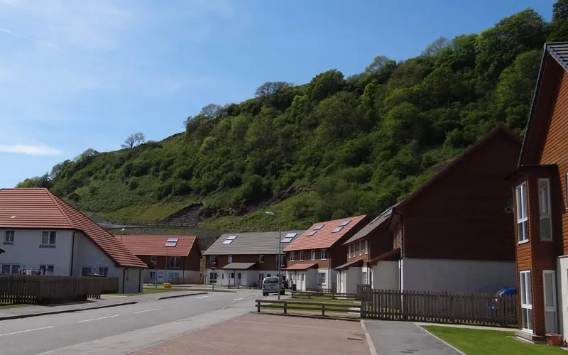Housing association project Glenshellach Oban