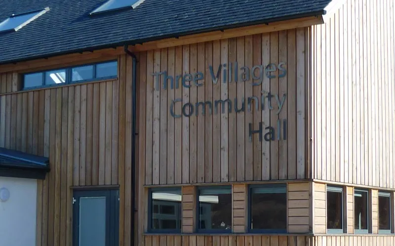Three villages Hall Arrochar community project