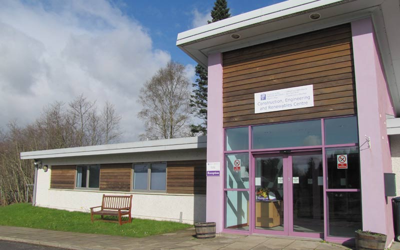 Construction Skills College Lochgilphead, education project
