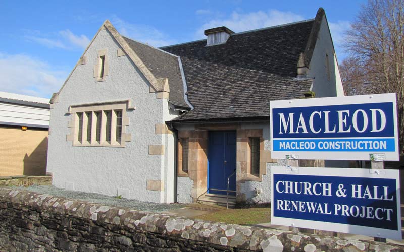 Refurbishment Lochgilphead